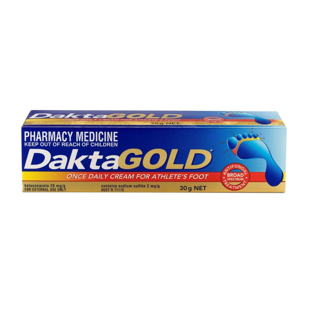 DaktaGold Once Daily Cream for Athlete's Foot 30g