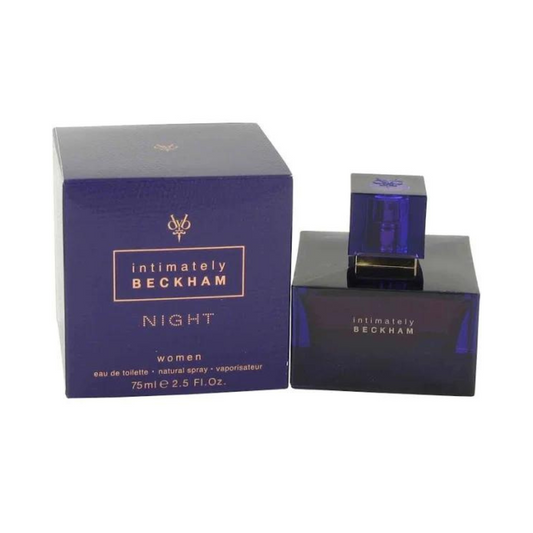 David Beckham Intimately Beckham Night for Women EDT 75ml - Purple bottle [Unboxed Tester 99% Remaining]