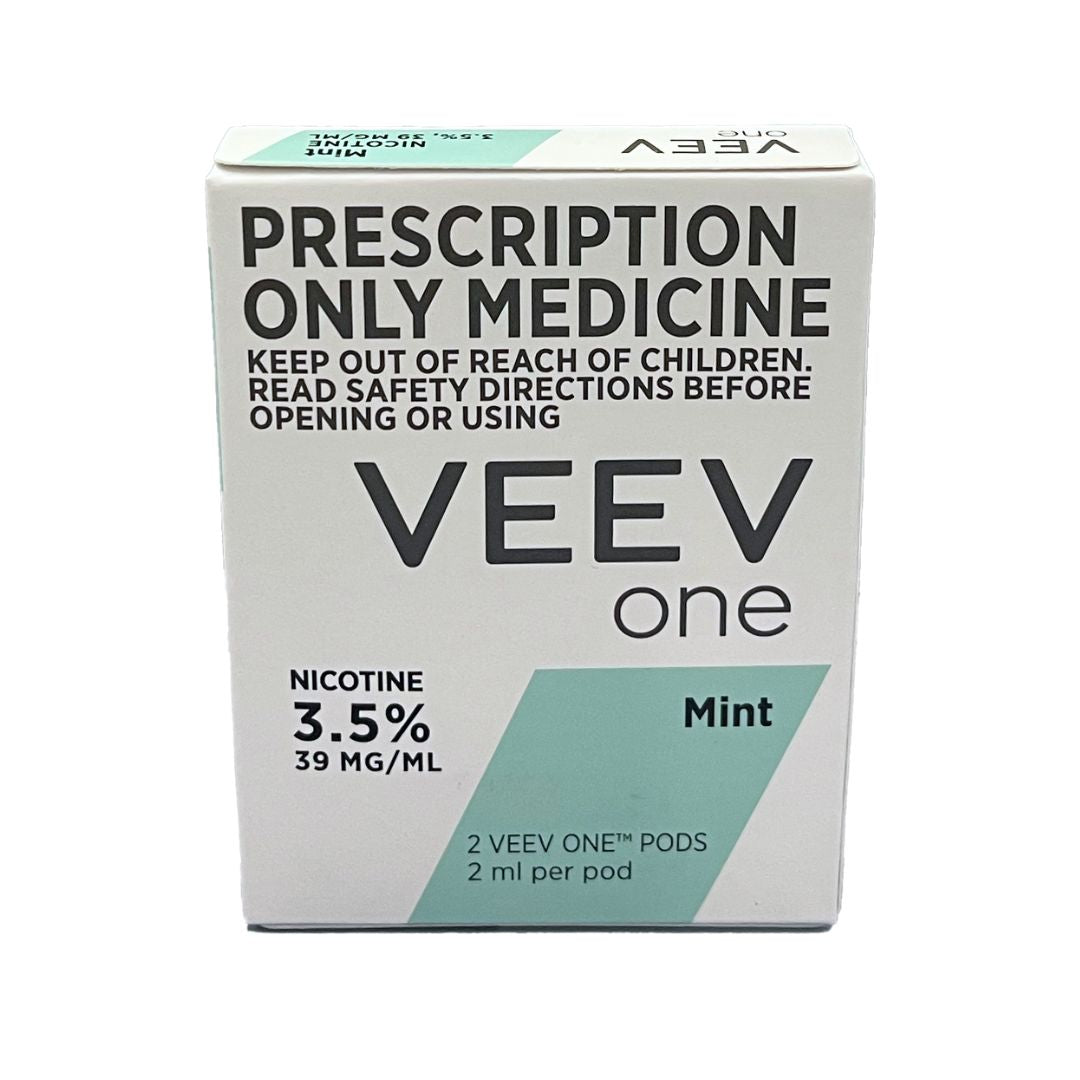 VEEV ONE NICOTINE Flavor Pod 2Pack 3.5%, 39mg/ml, Tobacco/ Mint
