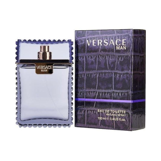 Versace Man Purple EDT 100ml Perfume for Men  [UNBOXED TESTER 99% REMAINING]