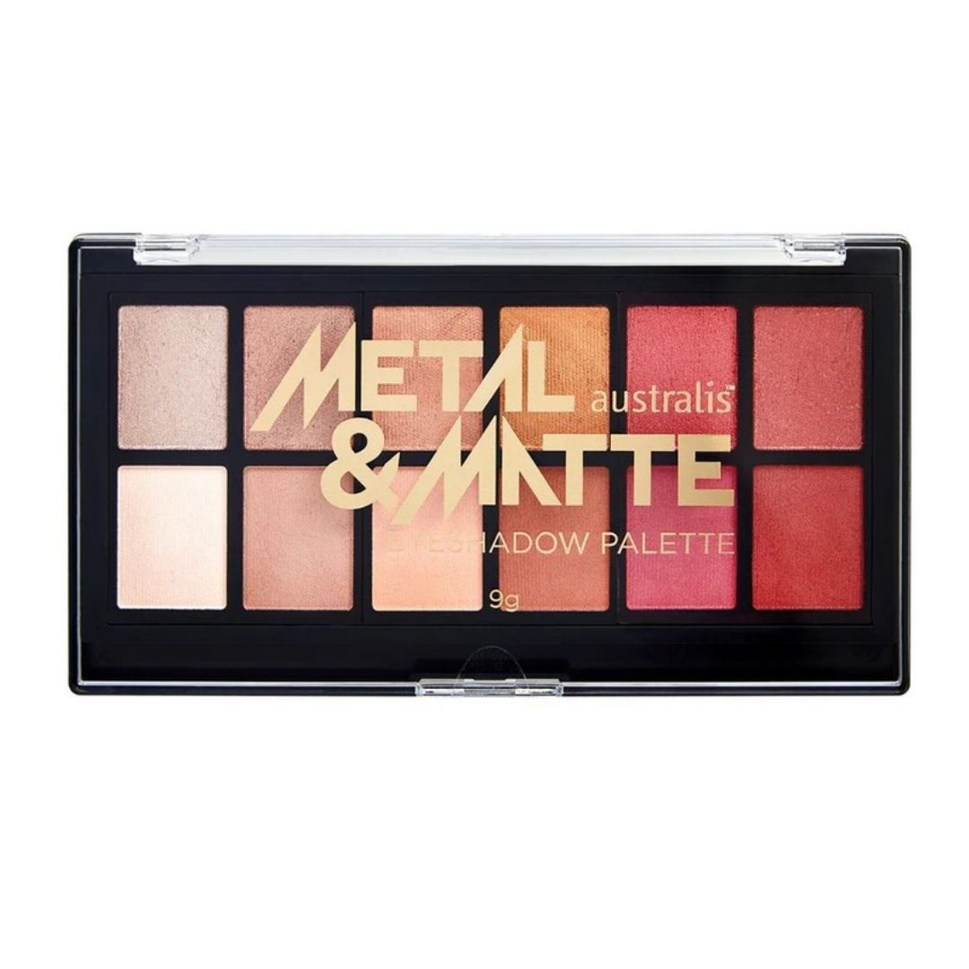 Australis Metal & Matte Eyeshadow Palette 9g