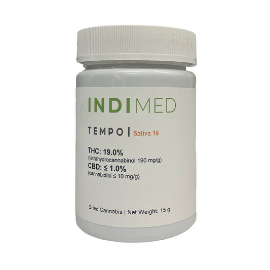INDIMED TEMPO Sativa 19 Dried Cannabies 15g