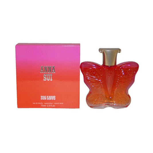 Anna Sui Sui Love 75ml EDT Spray For Women [UNBOXED TESTER 99% REMAINING]