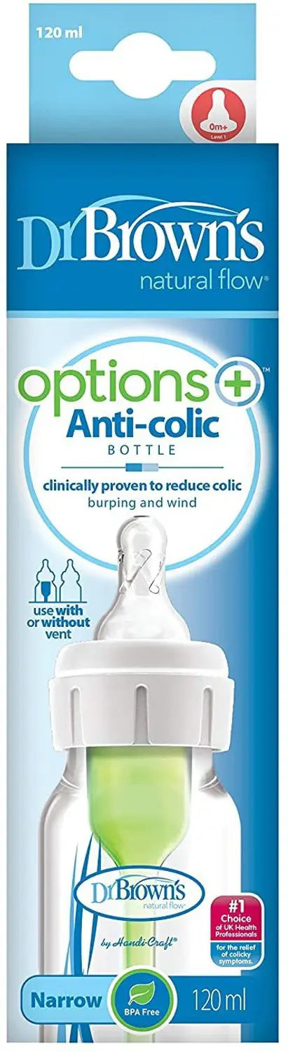 Dr Browns Options Anti-Colic With Level 1 Teat Feeding Bottle
