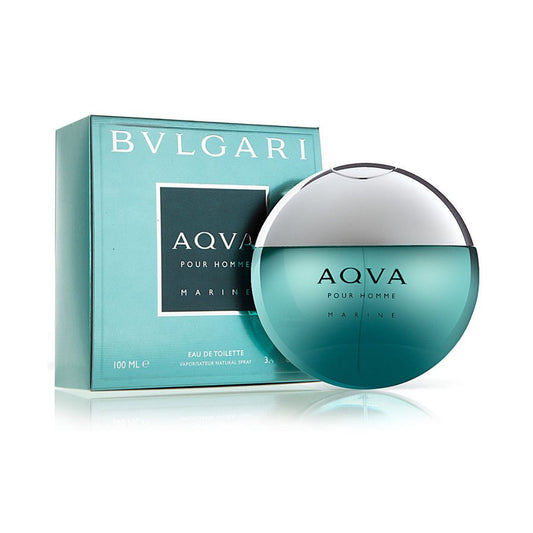 BVLGARI AQVA Pour Homme Marine 100ML For Mens [Unboxed Tester 99% Remaining]