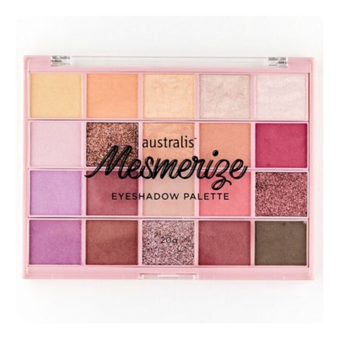 Australis Mesmerize Eyeshadow Palette 20 Colours 20g