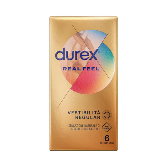 Durex Real Feel Non Latex Condoms 6 Pack