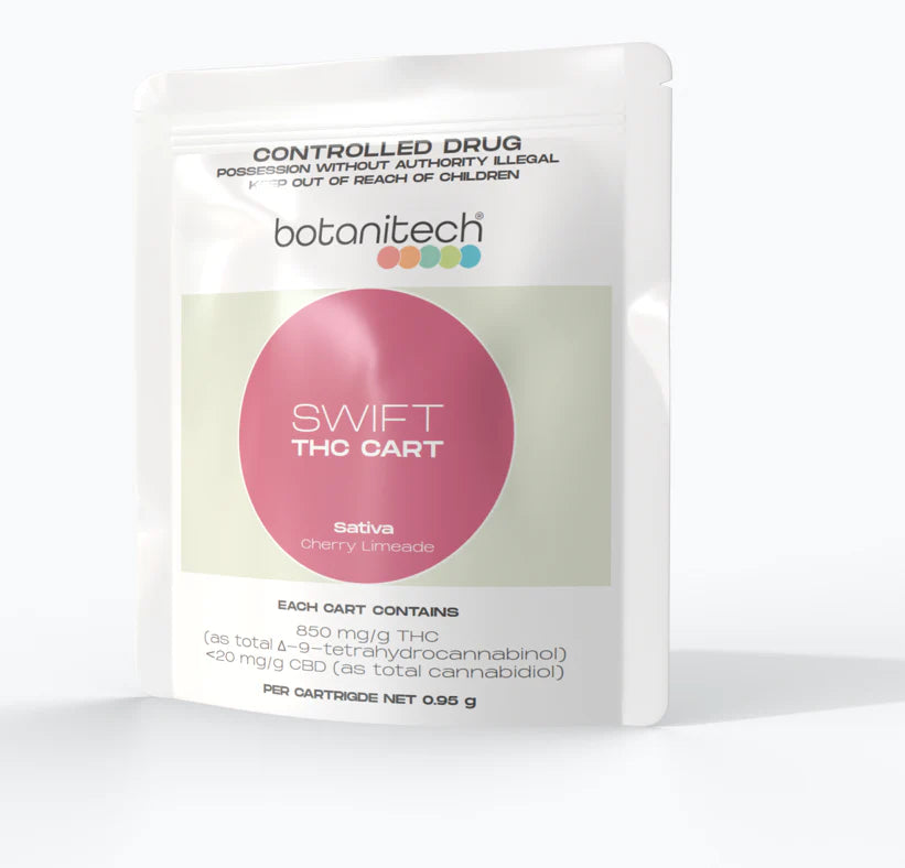 Botanitech Swift Cartridge THC 850mg 510 Cannabis Vape Inhalation - 0.95g