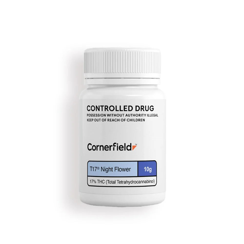 Cornerfield T17 NIGHT THC Cannabis Flower 17% - 10g