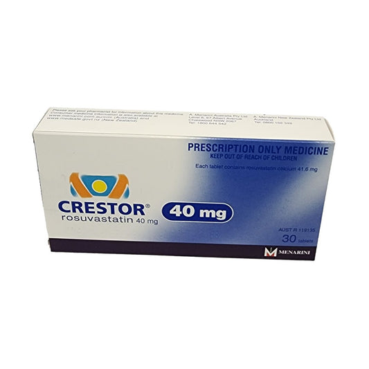 Crestor 40mg Tablets 30 - Rosuvastatin