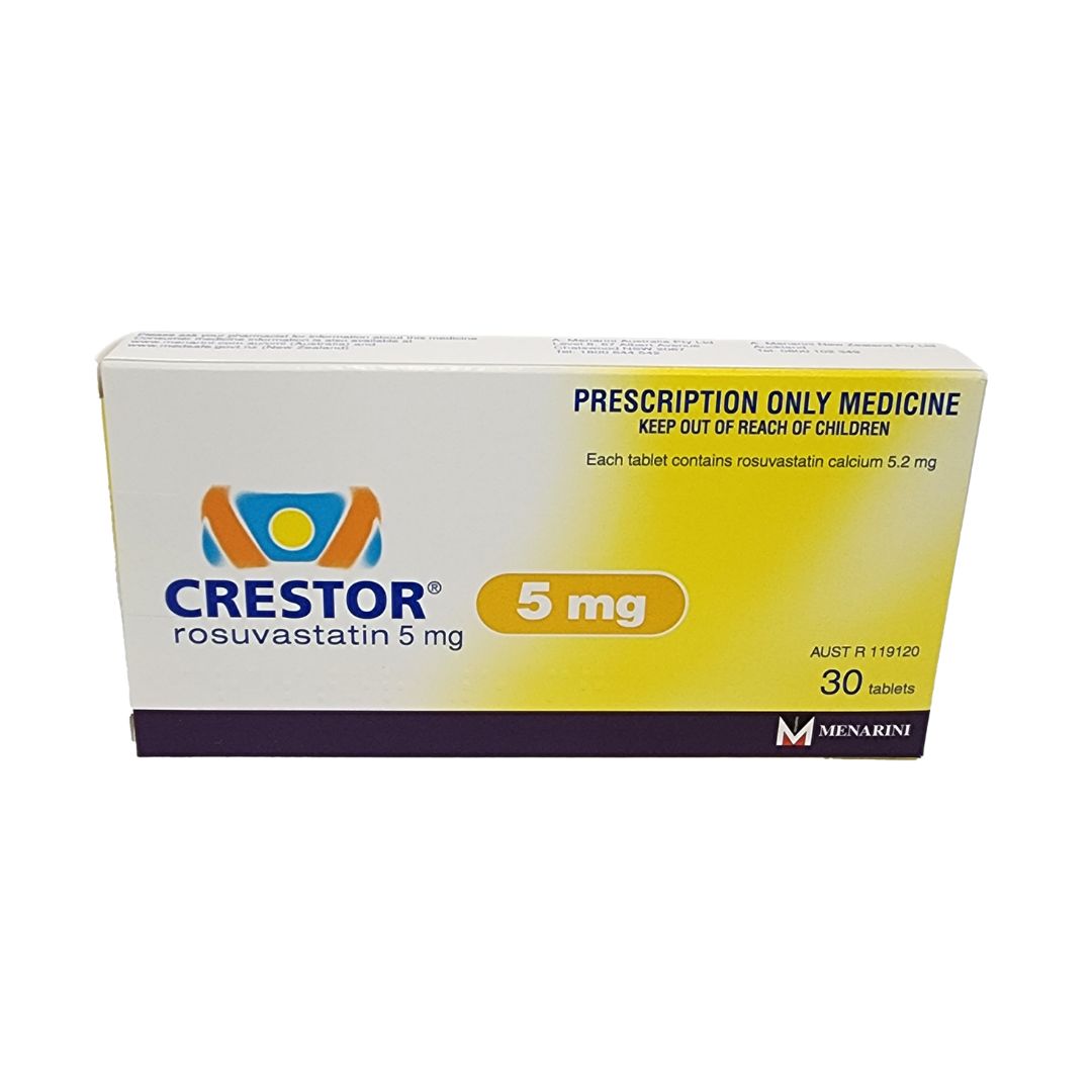 Crestor 5mg Tablets 30 - Rosuvastatin
