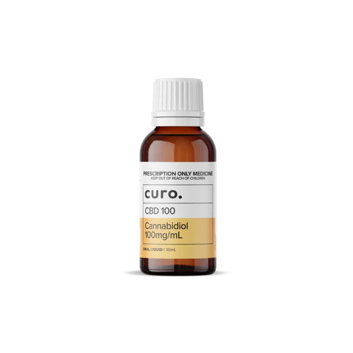 Curo CBD Oil CBD 100mg/ml Cannabis Oil - 30mL