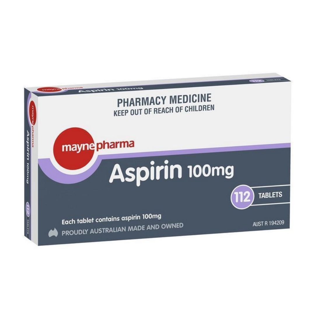 Mayne Aspirin 100mg 112 Tablets