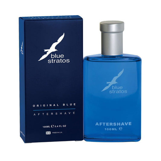 BLUE Stratos Aftershave 100ml [UNBOXED TESTER 99.9% REMAINING]