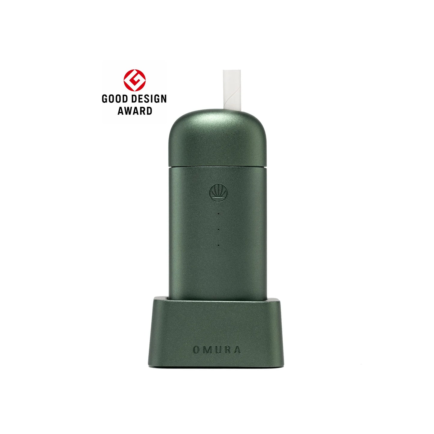 Omura X1 Vaporizer Portable Dried Herb Vaporiser Device - Bundle with Home Filling System & 64 Empty Flowersticks - Black