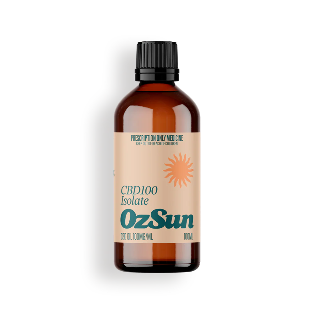OzSun CBD100 Isolate Cannabis Oil - 100mL