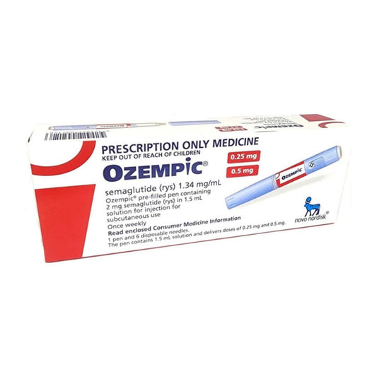 Ozempic 0.25/0.5mg Prefilled Pen 1.34mg/mL 1.5mL - Call Us if Sold Out