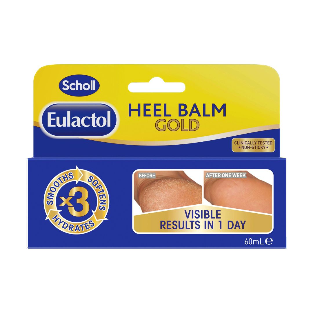 Scholl Eulactol Heel Balm Gold 60mL