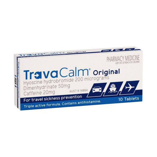 Travacalm Travel Sickness Original 10 Tablets