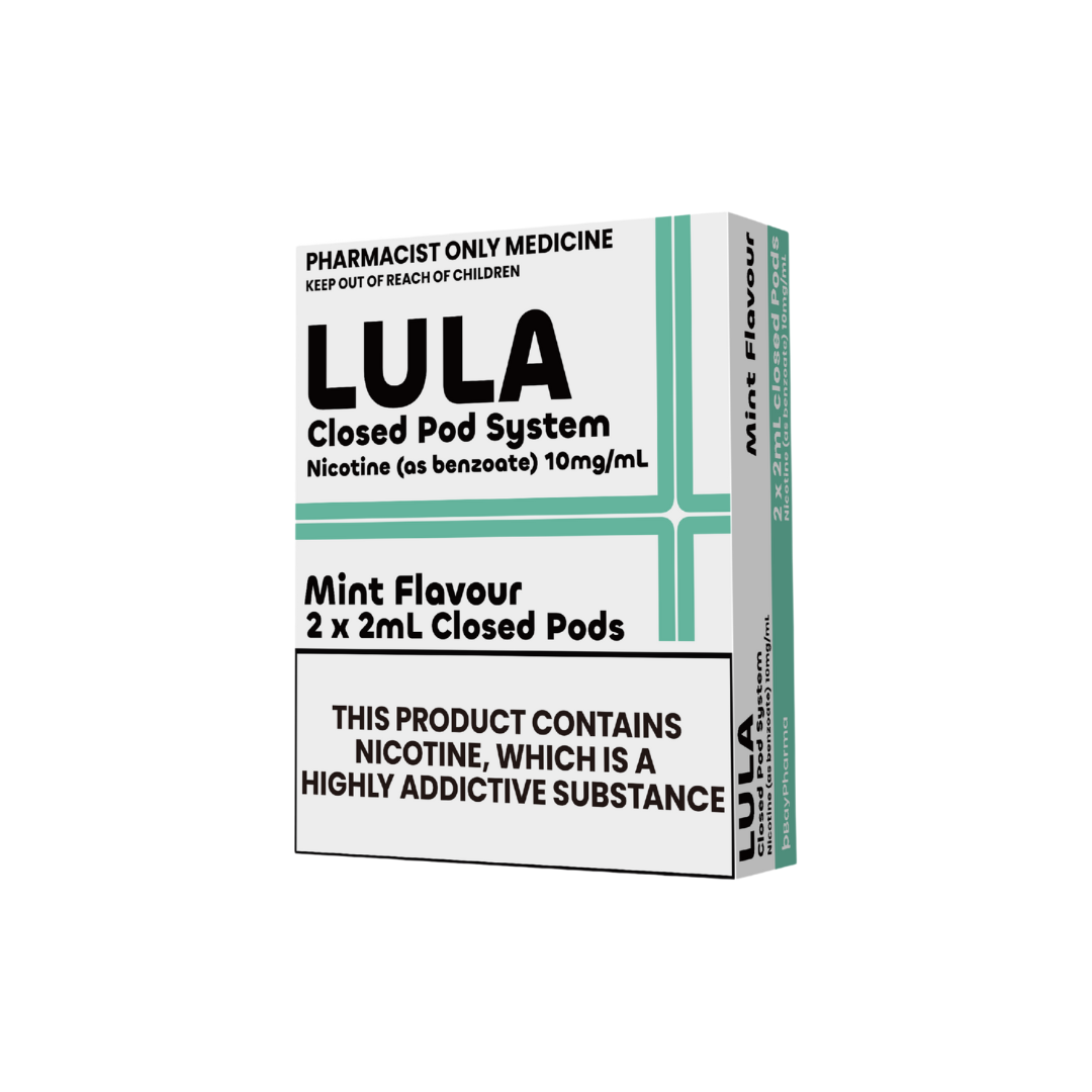 Lula Nicotine Vape Pod 2Pack 10mg/ml - No Prescription Required