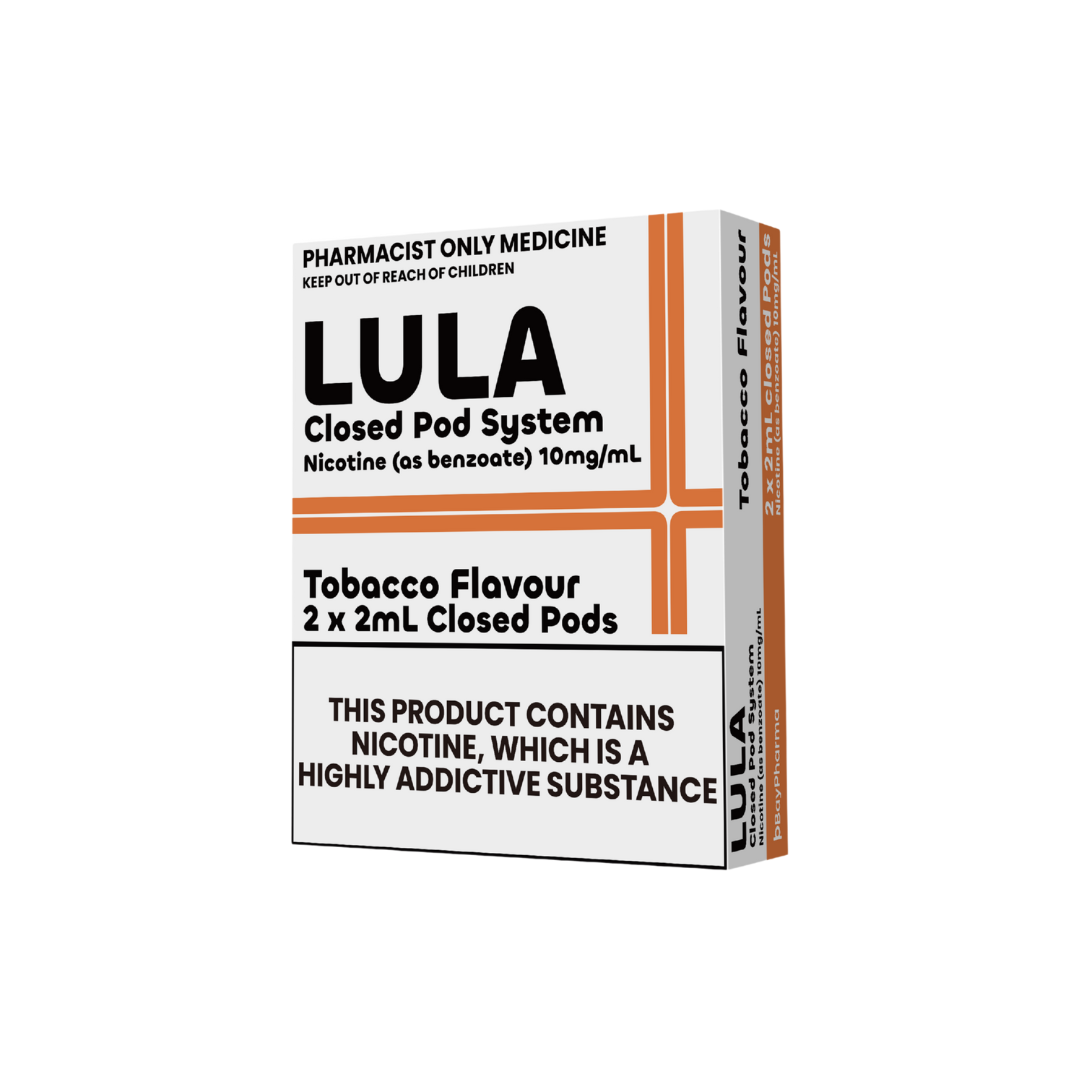 Lula Nicotine Vape Pod 2Pack 10mg/ml - No Prescription Required