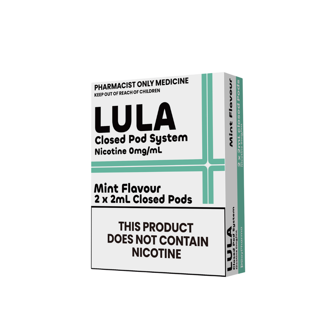 Lula Nicotine Free Vape Pod 2Pack 0mg/ml - No Prescription Required