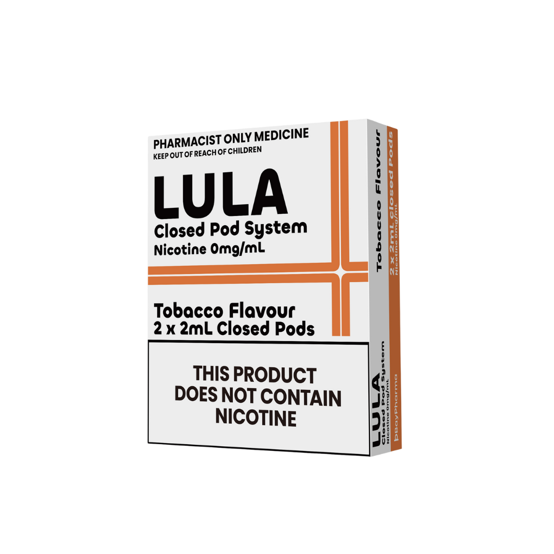 Lula Nicotine Free Vape Pod 2Pack 0mg/ml - No Prescription Required