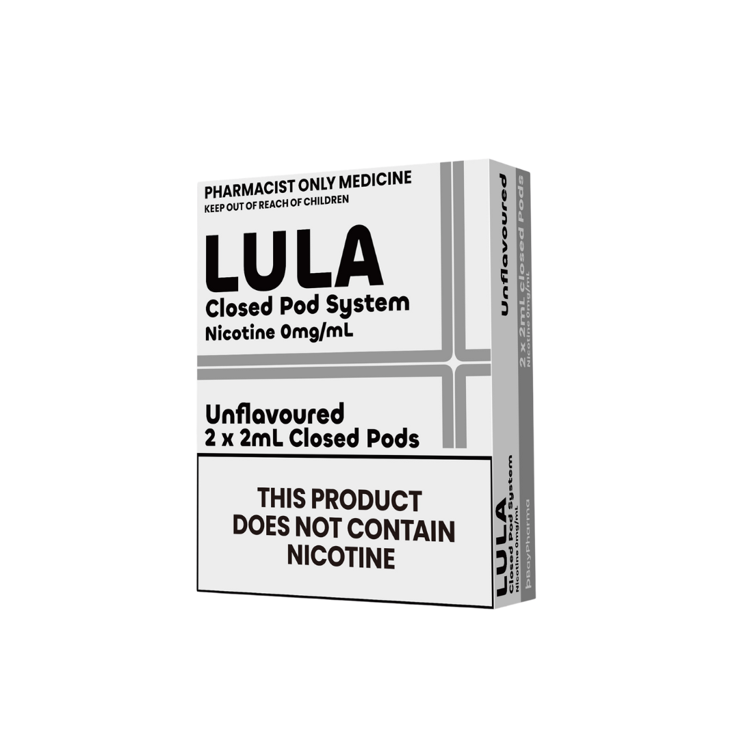 Lula Nicotine Free Vape Pod 2Pack 0mg/ml - No Prescription Required