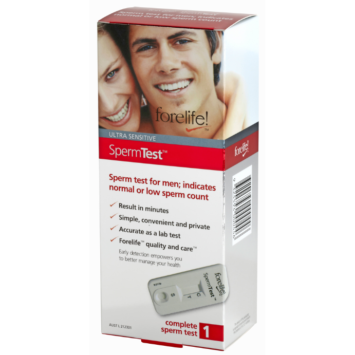 Forelife™ Sperm Test For Men 1 Each