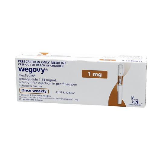 WEGOVY FLEXTOUCH SEMAGLUTIDE 1MG PER DOSE - 1.34ML/ML 3ML - 4 DOSES