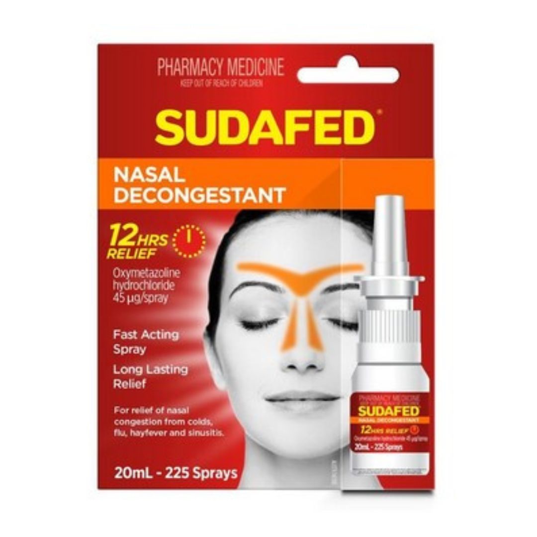 Sudafed Nasal Decongestant Spray 20mL 225 Sprays