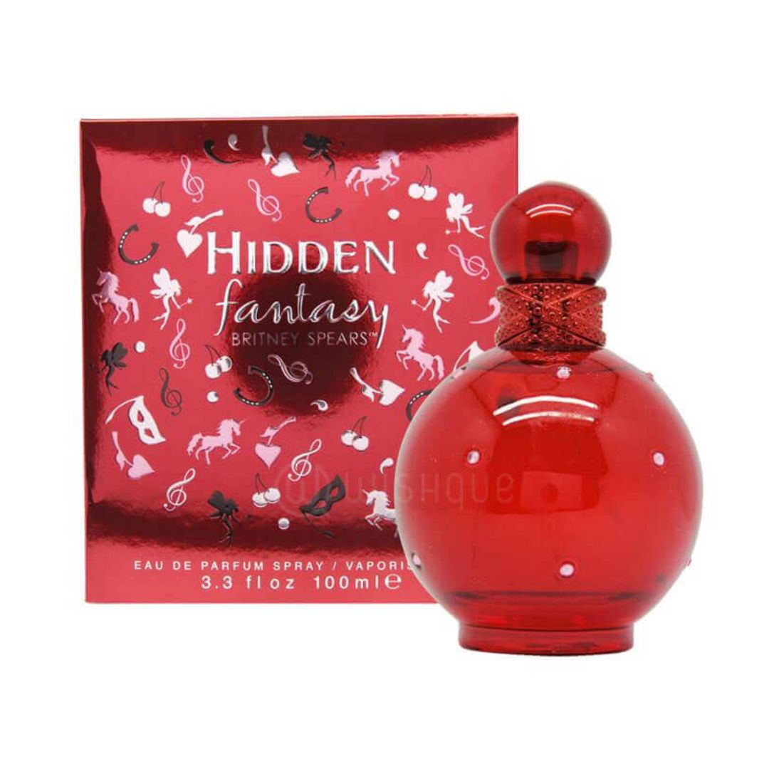 Britney Spears Hidden Fantasy Eau De Parfum For Women [Unboxed Tester 99.9% Remaining]