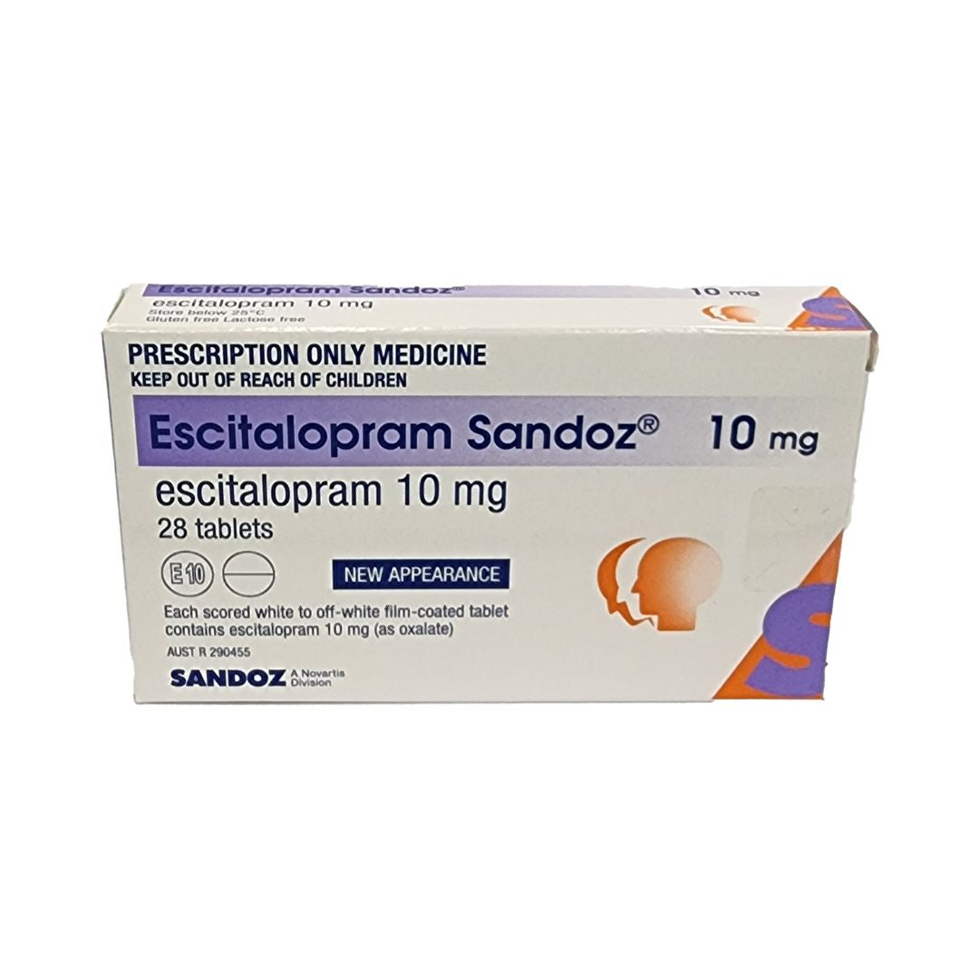 Escitalopram Sandoz 10mg Tablets 28