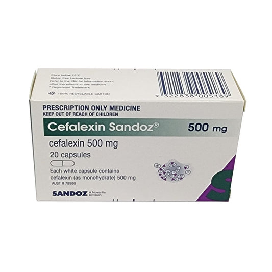 Cefalexin APO 500mg Capsule 20