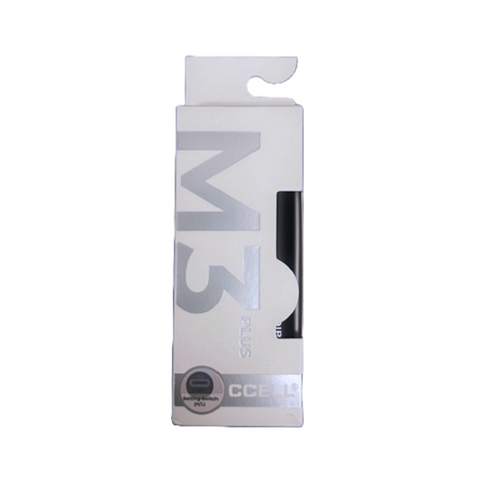 CCell M3 350mAh Vaporizer Battery Vaporiser - for 510 Thread Cartridge Vape Cartridges