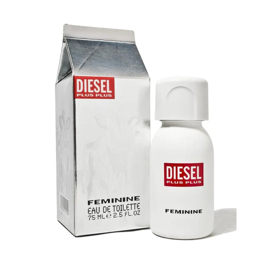 Diesel Plus Plus Feminine EDT 75ml For Women [UNBOXED TESTER 95% REMAINING]