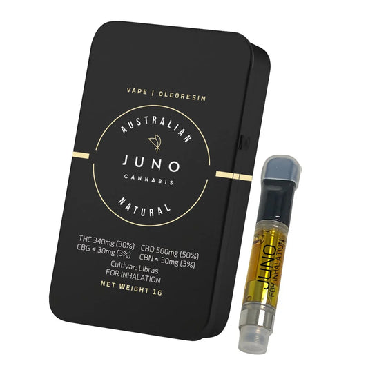 ANTG Juno Cartridge THC 340mg CBD 500mg 510 Cannabis Vape Inhalation - 1g
