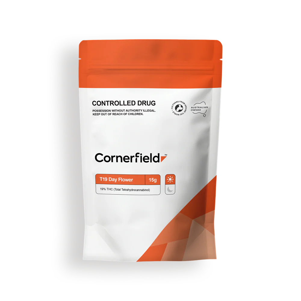 Cornerfield T19 DAY THC Cannabis Flower 19% (P) - 15g