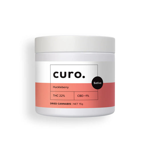Curo Huckleberry 22% THC Cannabis Flower - 15g