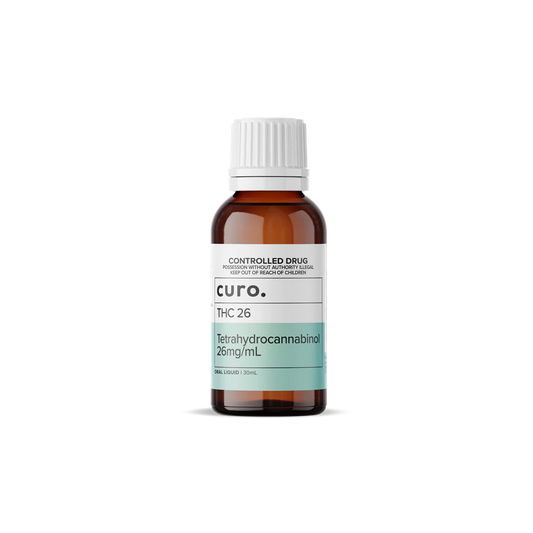 Curo THC Oil THC 26mg/ml Cannabis Oil - 30mL