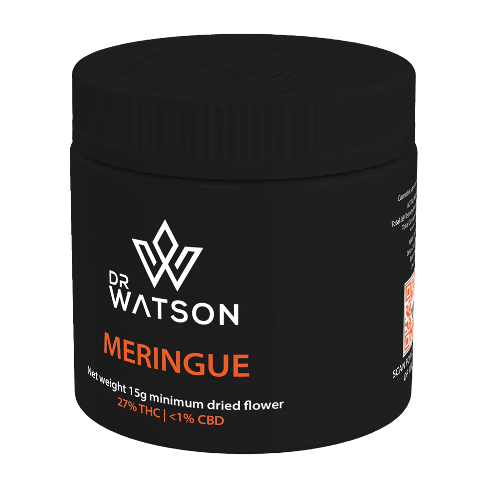 Dr Watson Meringue 27% THC Cannabis Flower - 15g
