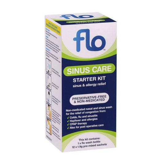 FLO Sinus Care Starter Kit 12 Sachets