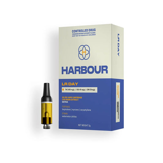 Harbour LR Day Cartridge THC 800mg 510 Cannabis Vape Inhalation - 2g