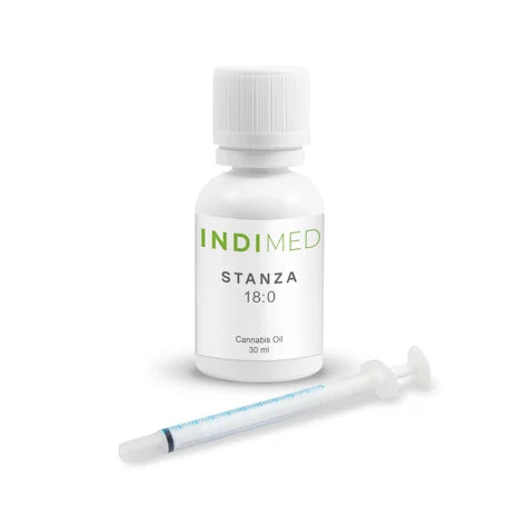 IndiMed Stanza THC 18mg/ml CBD 1.1mg/ml Cannabis Oil 30ml