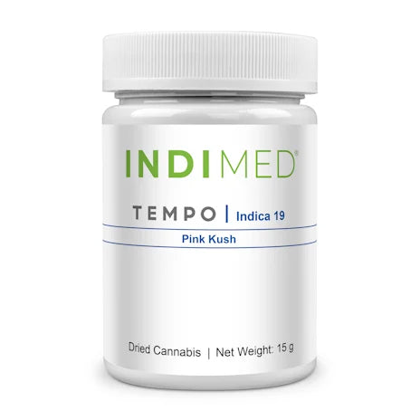 Indimed Tempo Indica THC 19 Pink Kush Dried Cannabis Flower 15g