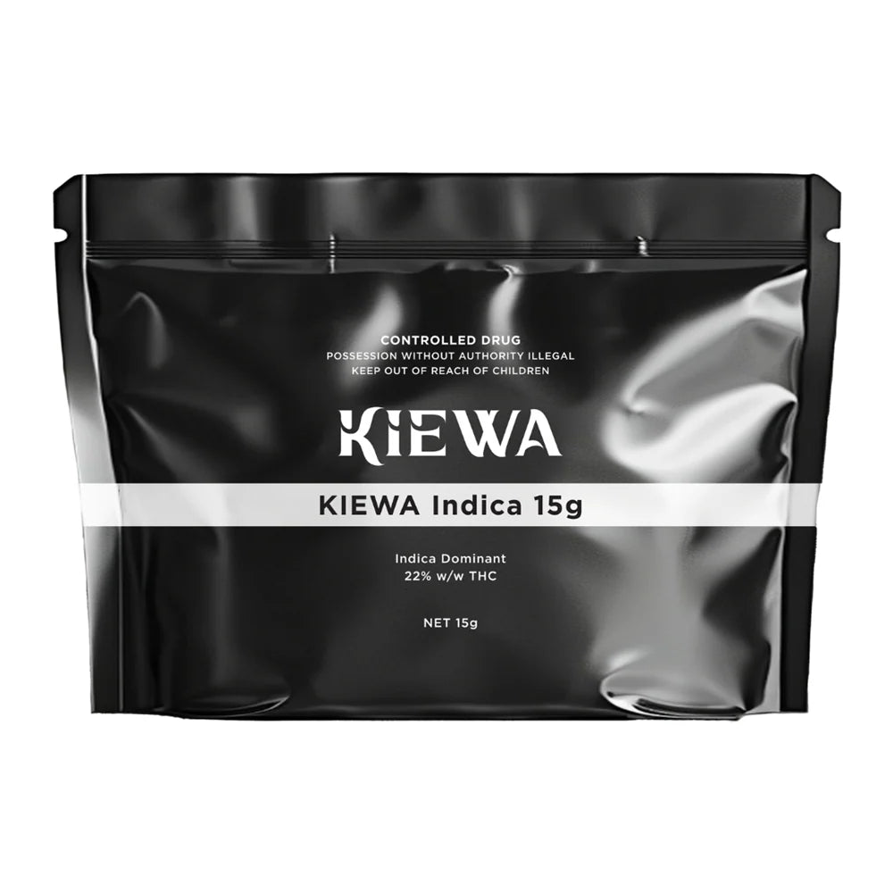 Kiewa Indica 22% THC Cannabis Flower - 15g