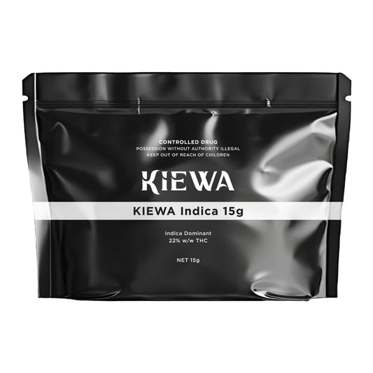 Kiewa Indica 22% THC Cannabis Flower - 15g