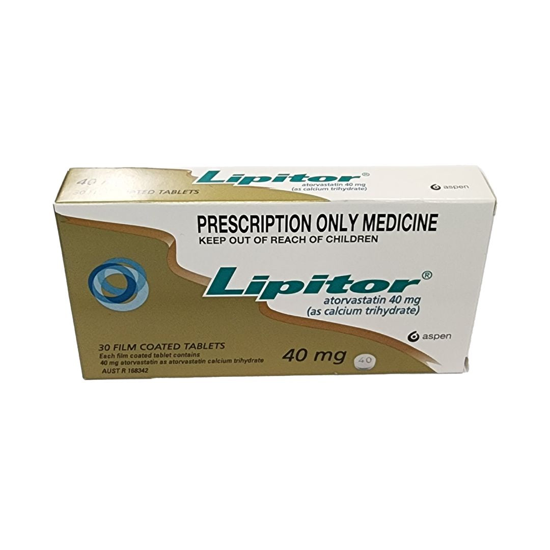 Lipitor 40mg Tablets 30 - Atorvastatin