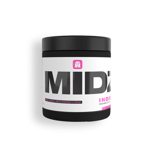 MIDZ Indica 25% THC Cannabis Flower - 15g