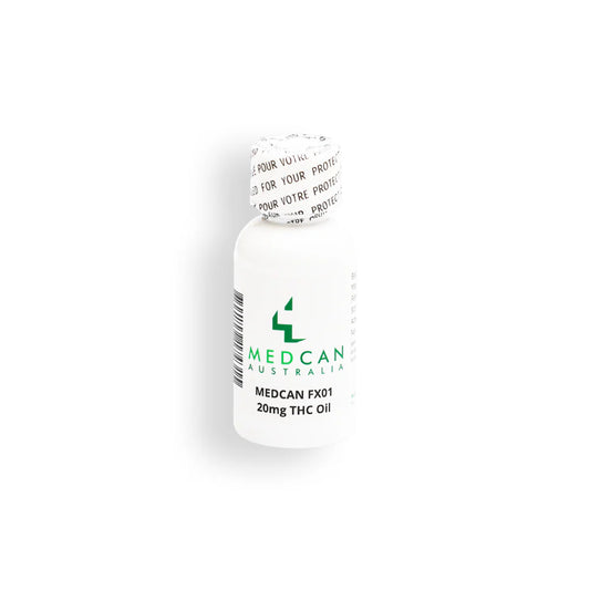 MedCan FX01 THC 20mg/ml CBD 1mg/ml Cannabis Oil - 30mL